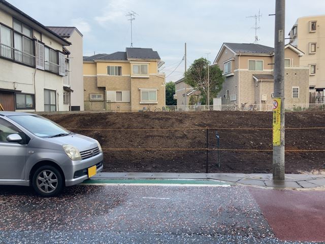 神奈川県川崎市高津区末長の木造2階建て家屋2棟解体工事後の様子です。